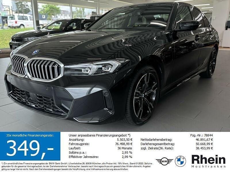 Schwarz Neu 2025 BMW 330e M Sport Limousine | 52.300 € (Superpreis) - Bild 1/4