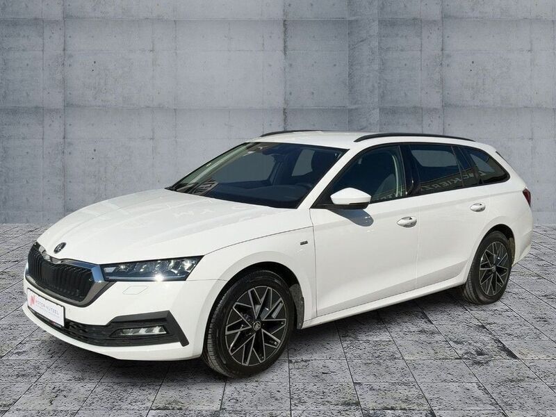 Gebraucht Skoda Octavia Clever 150 PS (110 kW) 2021 Weiß Kombi