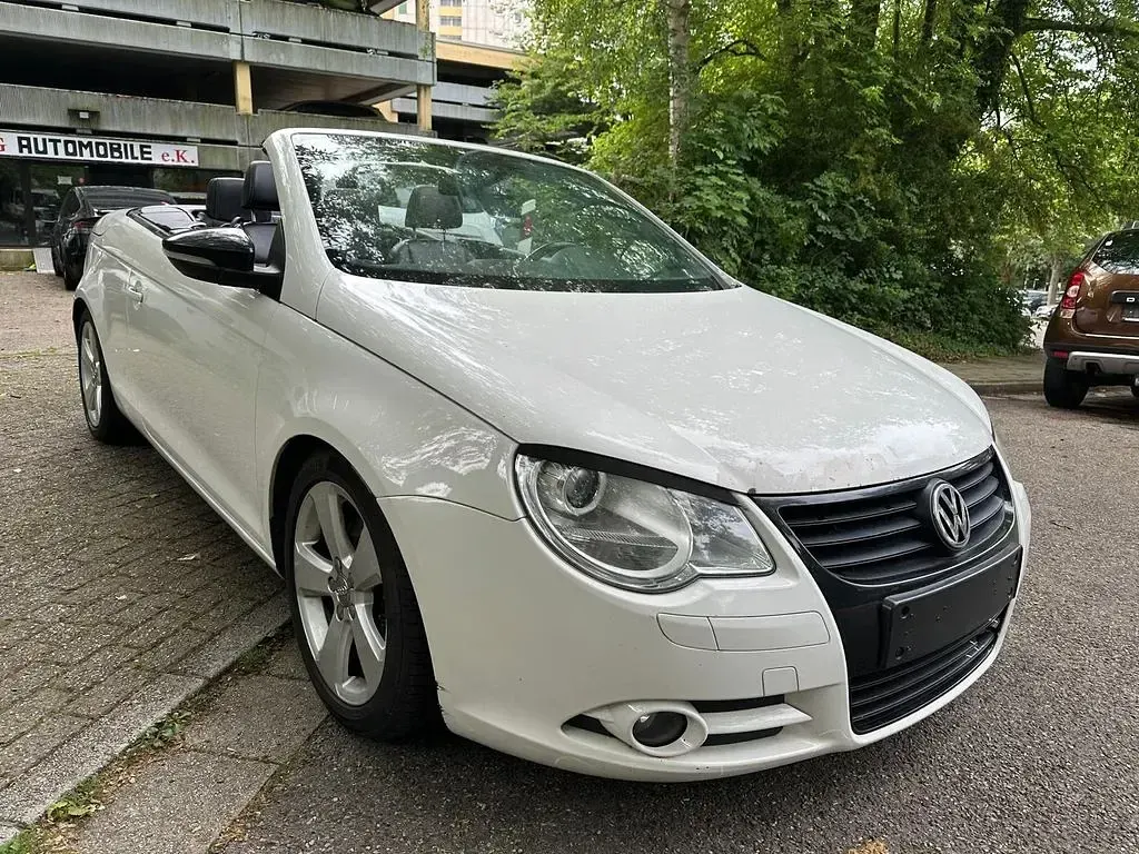 Gebraucht VW Eos 140 PS (102 kW) 2010 Weiß Cabrio