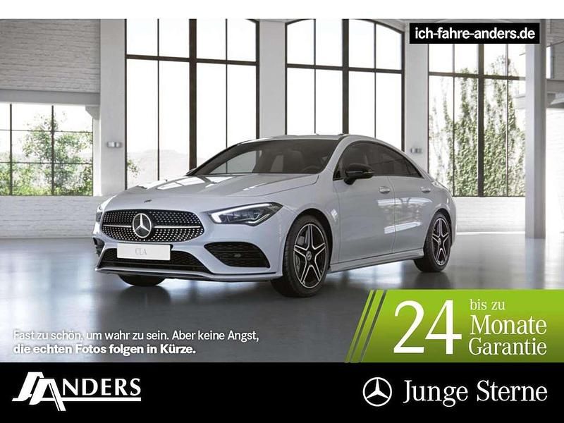 Polarweiss Gebraucht 2022 Mercedes CLA200 AMG Coupé | 32.754 € (Fairer Preis) - Bild 1/3