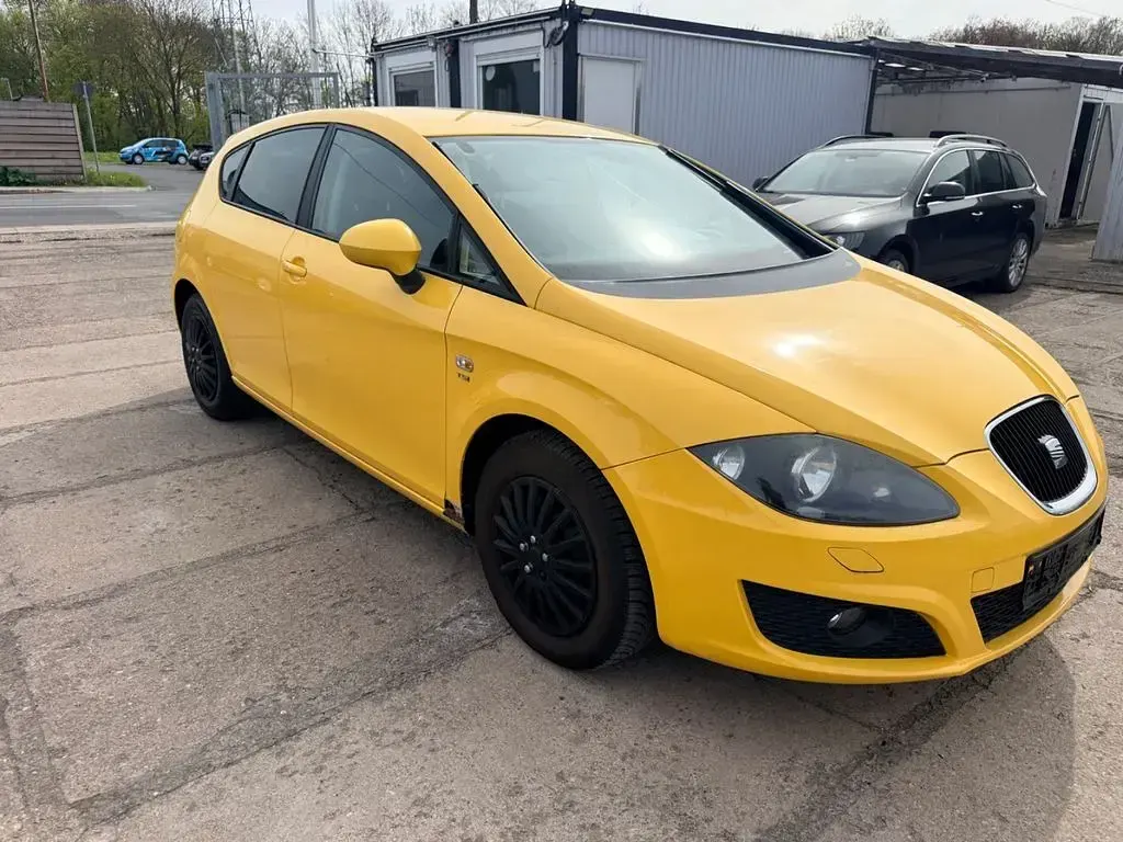 Gebraucht Seat Leon Sport 125 PS (91 kW) 2009 Gelb Kleinwagen