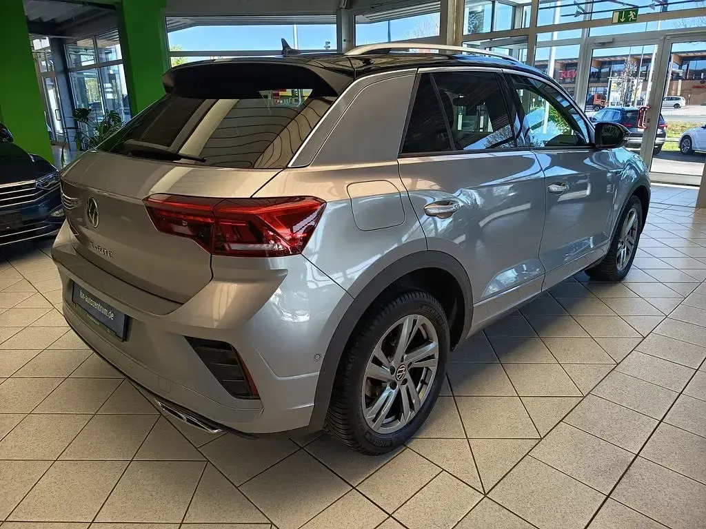 Gebraucht VW T-Roc R-line 150 PS (110 kW) 2022 Silber SUV