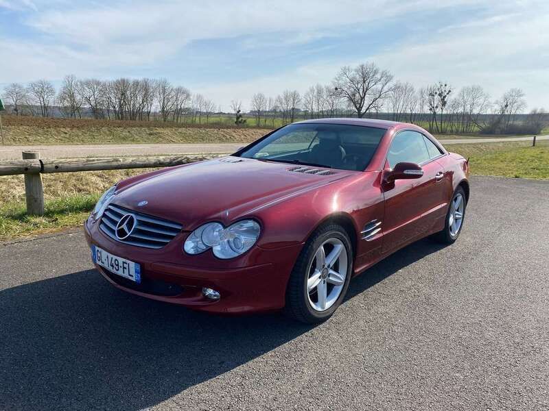 Rot Gebraucht 2002 Mercedes SL500 Edition Cabrio | 25.000 € (Teuer) - Bild 1/4