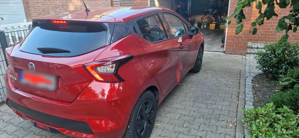 Gebraucht Nissan Micra 101 PS (74 kW) 2019 Rot Kleinwagen