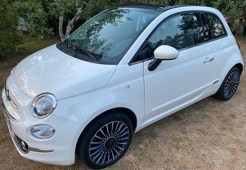Weiß Gebraucht 2018 Fiat 500C Cabrio | 9.500 € (Fairer Preis) - Bild 1/4