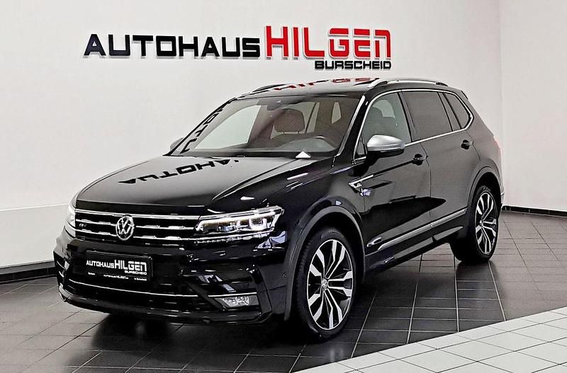 Deep black perleffekt Gebraucht 2020 VW Tiguan Allspace R-line SUV | 31.950 € (Fairer Preis) - Bild 1/4
