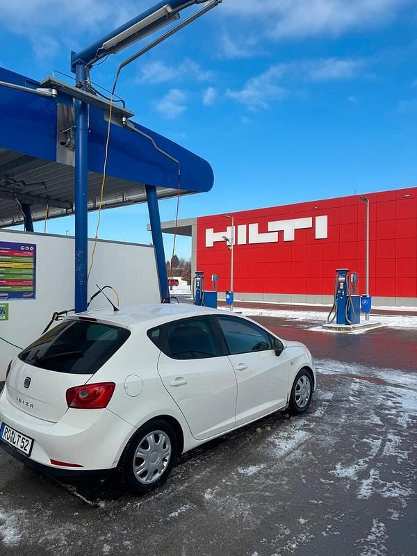 Gebraucht Seat Ibiza 2009 Weiß Kleinwagen