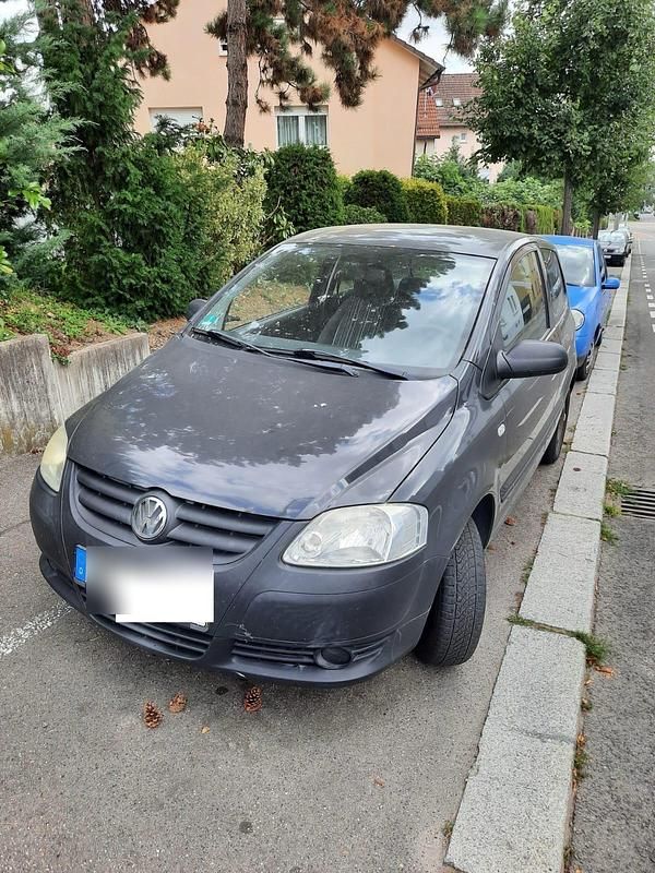 Schwarz Gebraucht 2007 VW Fox Kleinwagen | 500 € (Guter Preis) - Bild 1/4