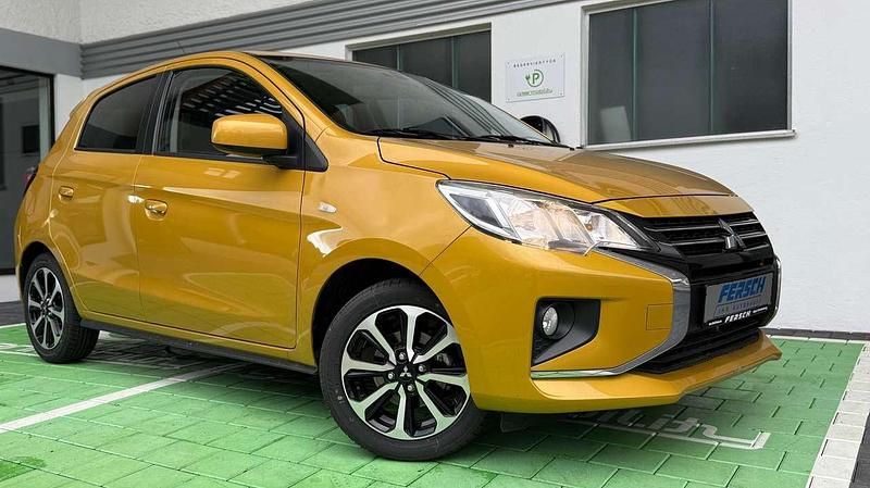Gelb Gebraucht 2024 Mitsubishi Space Star Select+ Kleinwagen | 14.950 € (Fairer Preis) - Bild 1/4