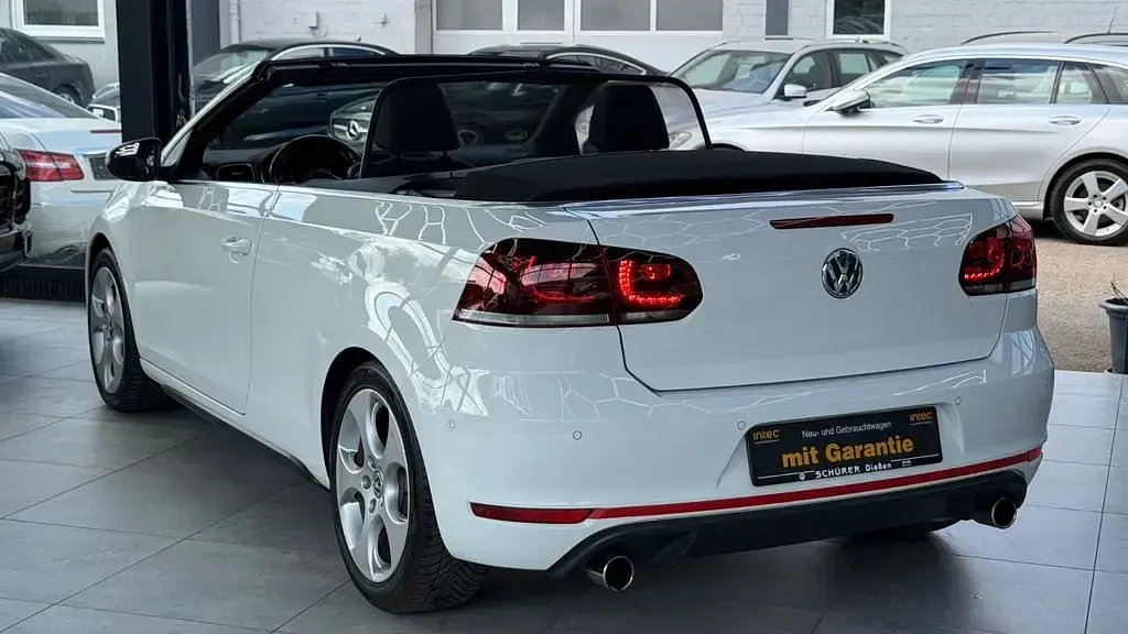 Gebraucht VW Golf Cabriolet GTI 211 PS (155 kW) 2012 Weiß Cabrio