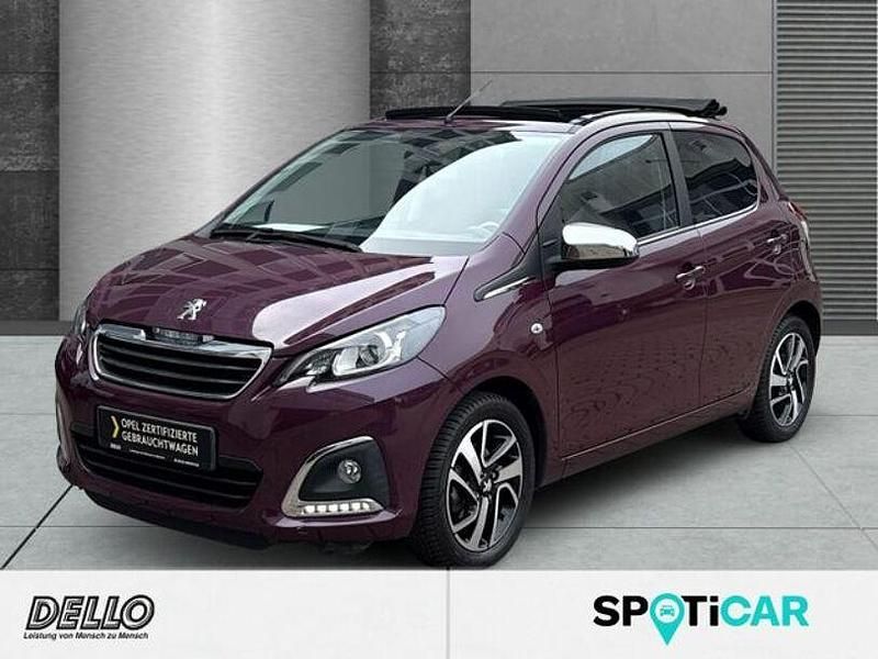 Rot Gebraucht 2018 Peugeot 108 Allure Kleinwagen | 10.490 € (Fairer Preis) - Bild 1/4