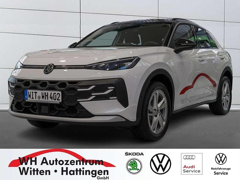 Pure white uni schwarz uni Gebraucht 2025 VW T-Roc Life SUV | 36.990 € (Fairer Preis) - Bild 1/4