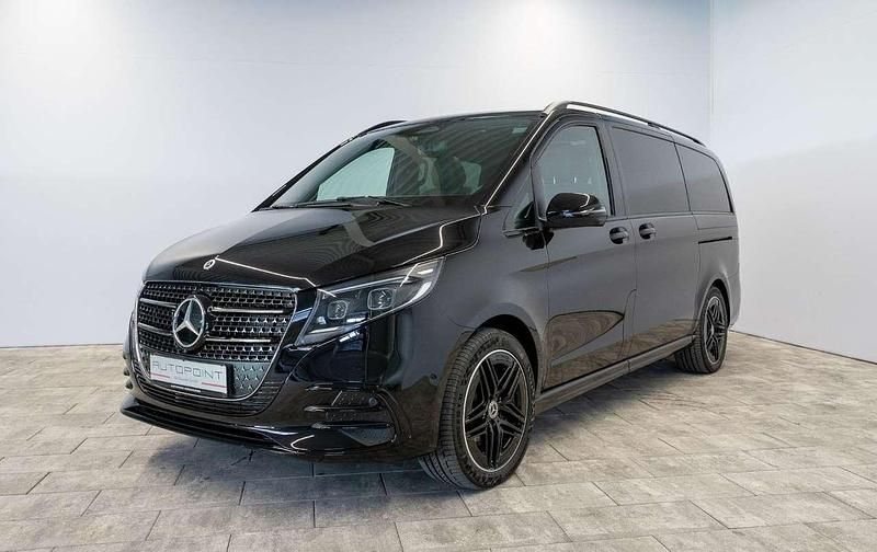 Schwarz Neu 2025 Mercedes V300 Exclusive Van / Kleinbus | 99.880 € (Superpreis) - Bild 1/3