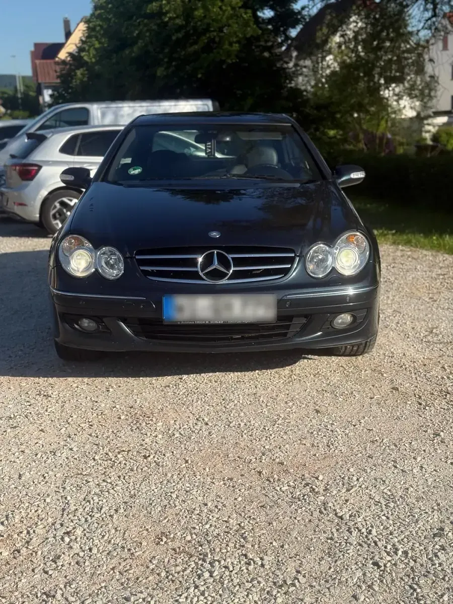 Gebraucht Mercedes CLK220 150 PS (110 kW) 2006 Grün Coupé