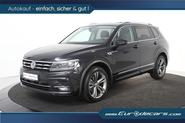 Schwarz Gebraucht 2020 VW Tiguan Allspace R-line SUV | 31.500 € (Teuer) - Bild 1/4