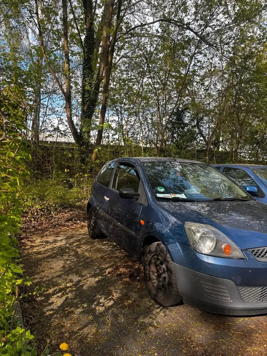Gebraucht Ford Fiesta 70 PS (51 kW) 2007 Blau Kleinwagen
