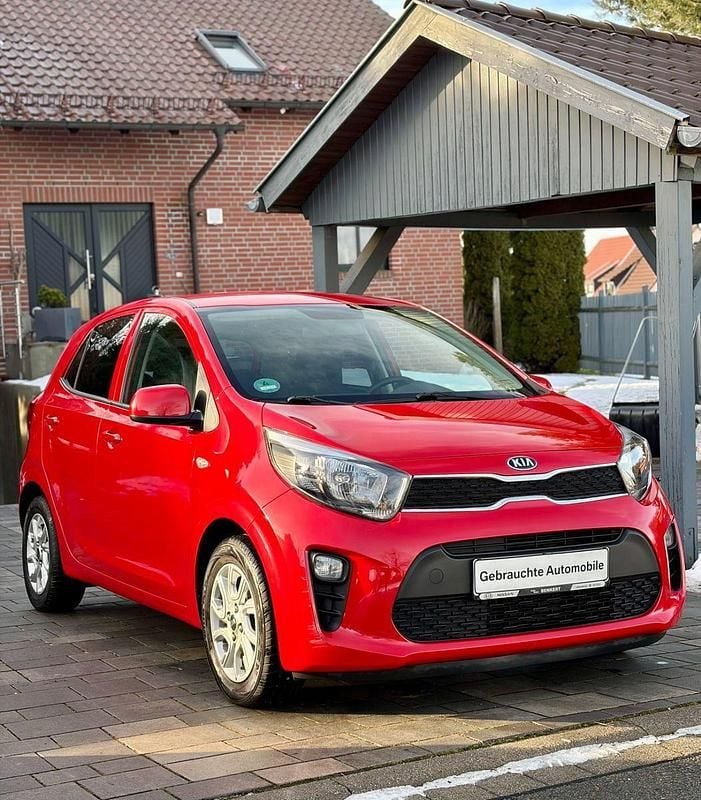 Gebraucht Kia Picanto DREAM-TEAM Edition 67 PS (49 kW) 2018 Rot Kleinwagen