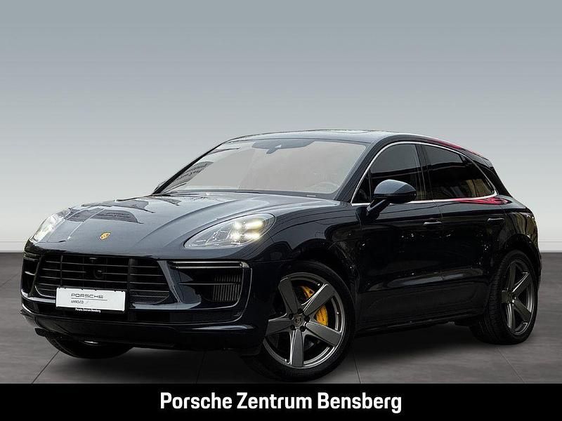 Blau Gebraucht 2019 Porsche Macan Turbo SUV | 64.900 € - Bild 1/4
