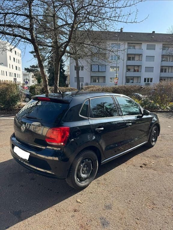Gebraucht VW Polo Trendline 69 PS (50 kW) 2010 Schwarz Kleinwagen