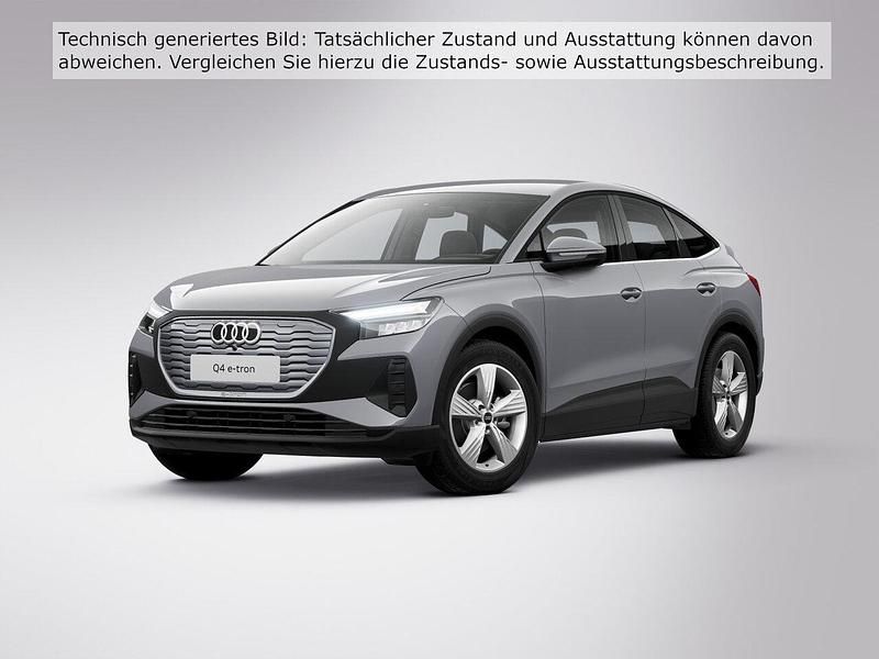 Kieselgrau Gebraucht 2022 Audi Q4 Sportback e-tron Basis SUV | 26.990 € (Fairer Preis) - Bild 1/4