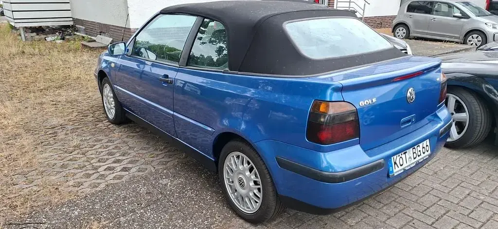 Gebraucht VW Golf Cabriolet Comfortline 101 PS (74 kW) 2000 Blau Cabrio