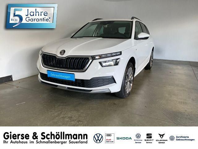 Weiß Gebraucht 2022 Skoda Kamiq Clever SUV | 21.450 € (Teuer) - Bild 1/4