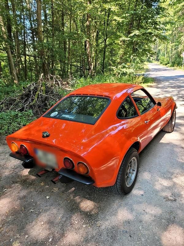 Gebraucht Opel GT 90 PS (66 kW) 1972 Rot Coupé