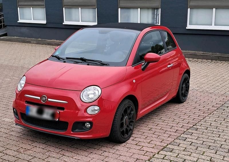 Rot Gebraucht 2015 Fiat 500S S Cabrio | 7.250 € (Fairer Preis) - Bild 1/4