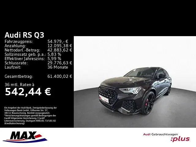Gebraucht Audi RS Q3 Sport 400 PS (294 kW) 2023 Schwarz SUV