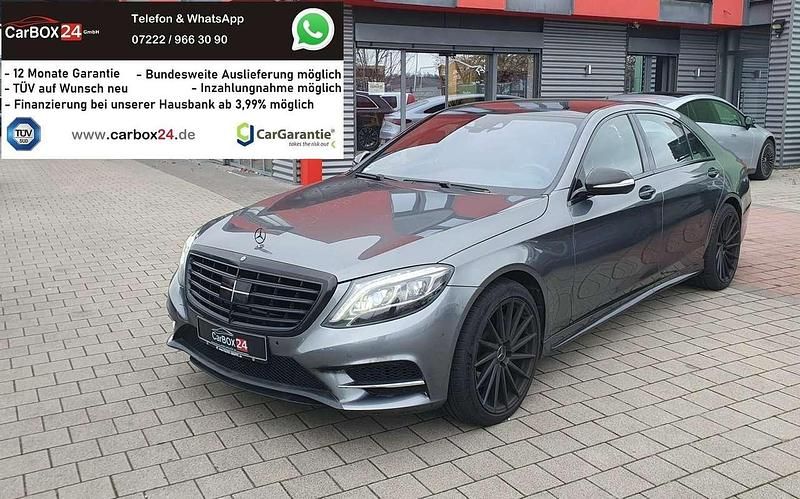 Selenitgrau metalliclack Gebraucht 2017 Mercedes S350 Limousine | 32.999 € (Guter Preis) - Bild 1/3