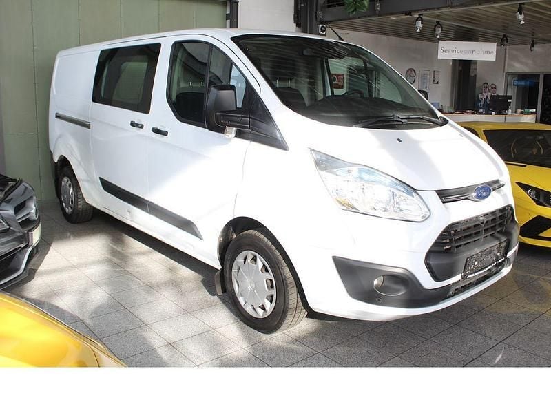 Gebraucht Ford Transit Custom Trend 101 PS (74 kW) 2016 Frost weiß Van / Kleinbus