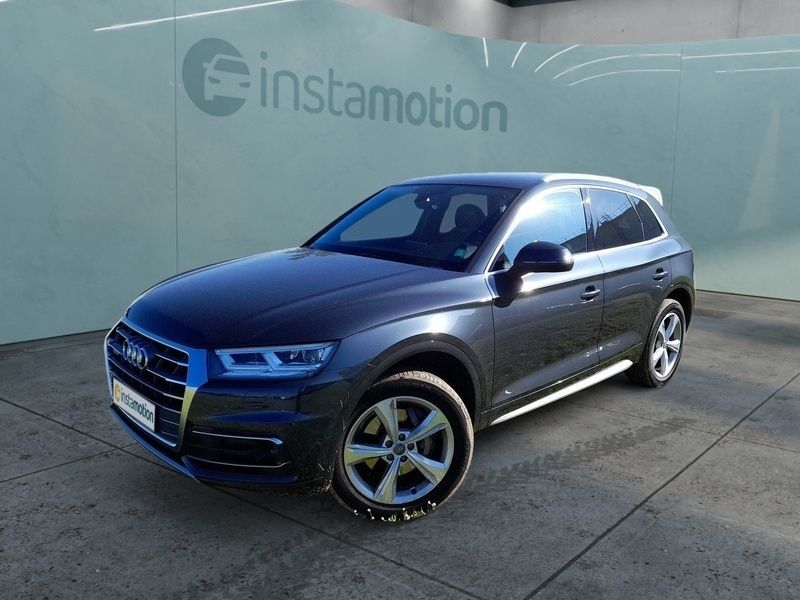 Grau Gebraucht 2019 Audi Q5 Sport SUV | 36.338 € (Etwas zu teuer) - Bild 1/3