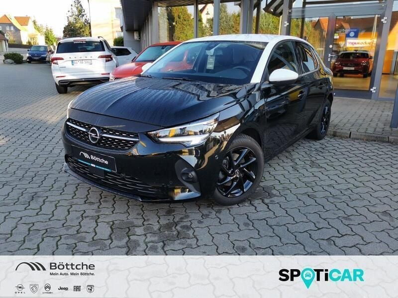 Diamant schwarz/karbon schwarz Gebraucht 2020 Opel Corsa Elegance Limousine | 16.780 € (Fairer Preis) - Bild 1/4