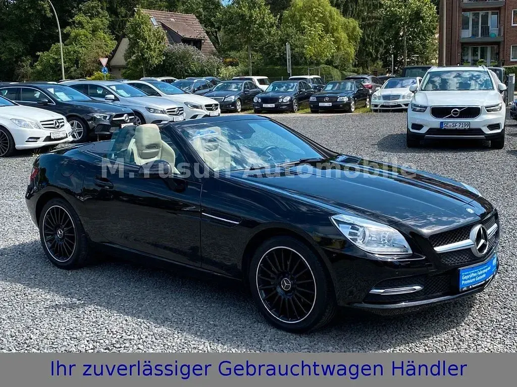 Gebraucht Mercedes SLK200 184 PS (135 kW) 2013 Schwarz Cabrio