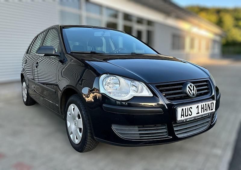 Gebraucht VW Polo United 69 PS (50 kW) 2008 Schwarz Kleinwagen