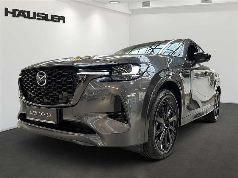 Grau Gebraucht 2025 Mazda CX-60 Homura-Line SUV | 48.490 € (Fairer Preis) - Bild 1/4