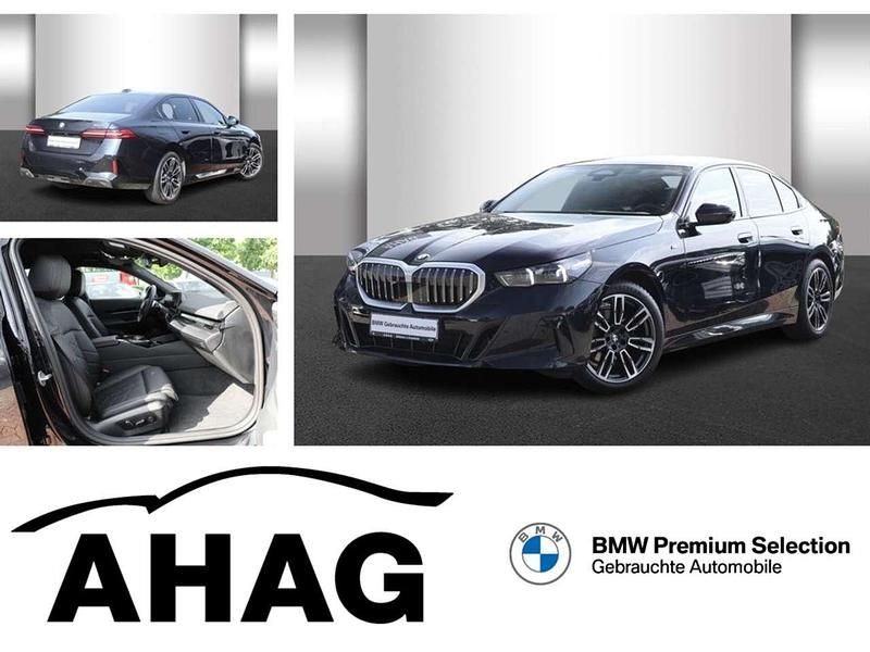 M carbonschwarz metallic Gebraucht 2024 BMW 520 M Sport Limousine | 49.890 € (Guter Preis) - Bild 1/4
