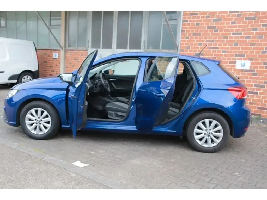 Gebraucht Seat Ibiza Style 90 PS (66 kW) 2021 Mystery blue (metallic) Kleinwagen