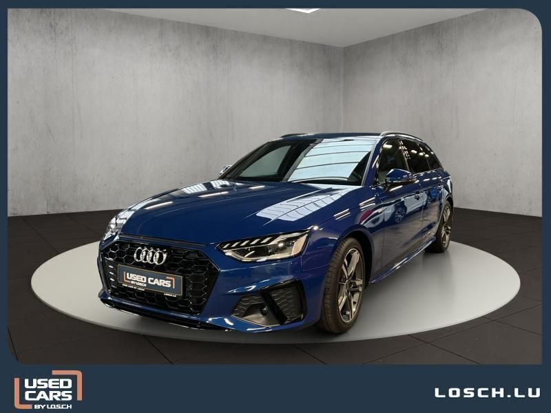 Blau Gebraucht 2024 Audi A4 S-Line Limousine | 40.990 € (Etwas zu teuer) - Bild 1/4