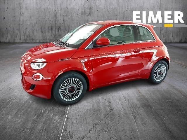 Rot Gebraucht 2023 Fiat 500e Red Limousine | 16.970 € (Fairer Preis) - Bild 1/4