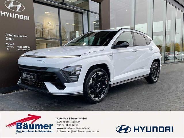 Weiß Gebraucht 2024 Hyundai Kona N Line SUV | 36.980 € (Fairer Preis) - Bild 1/4
