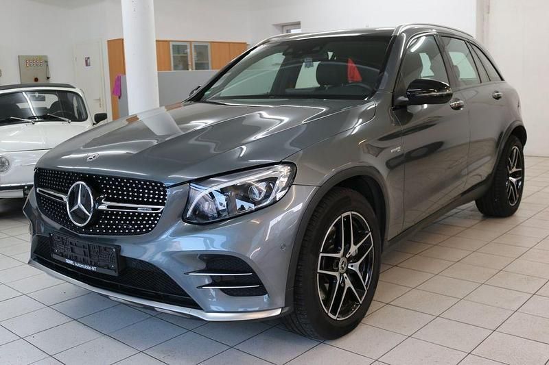 Selenitgrau metalliclack Gebraucht 2018 Mercedes GLC43 AMG AMG SUV | 28.000 € (Superpreis) - Bild 1/4