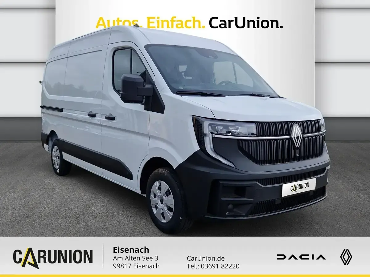 Neu Renault Master 131 PS (96 kW) 2026 Mineralweiß Van / Kleinbus