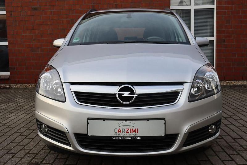 Gebraucht Opel Zafira Edition 150 PS (110 kW) 2006 Silber Van / Kleinbus