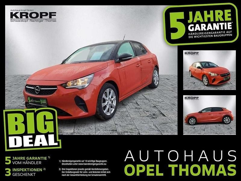 Power orange/dynamik orange Gebraucht 2022 Opel Corsa Edition Kleinwagen | 11.990 € (Fairer Preis) - Bild 1/4