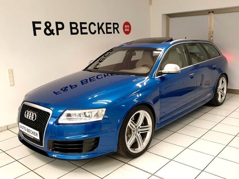 Sepangblau perleffekt Gebraucht 2010 Audi RS6 Sport Kombi | 52.950 € - Bild 1/4