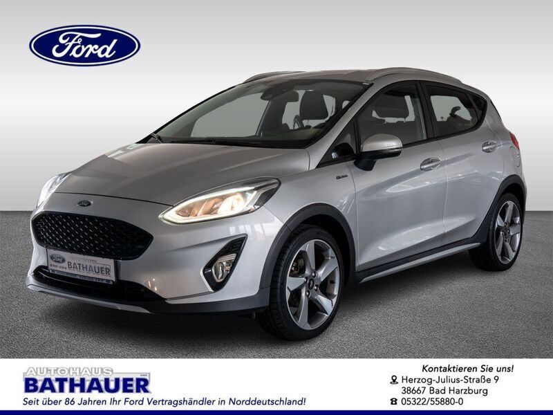 Silber Gebraucht 2019 Ford Fiesta Active Kleinwagen | 15.450 € (Teuer) - Bild 1/4