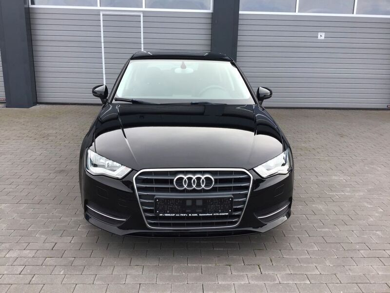 Schwarz Gebraucht 2015 Audi A3 Sportback Attraction Limousine | 12.988 € (Fairer Preis) - Bild 1/4