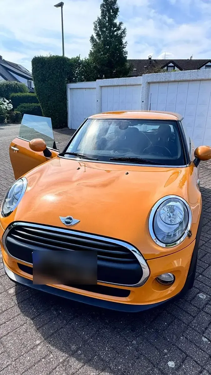 Gebraucht Mini Cooper 105 PS (77 kW) 2015 Orange Kleinwagen