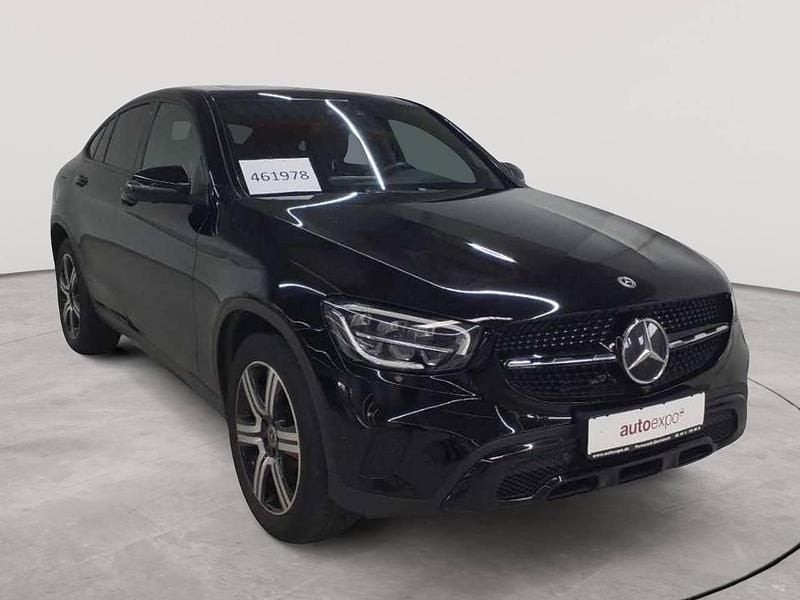 Schwarz Gebraucht 2022 Mercedes GLC220 Exclusive Coupé | 44.990 € (Fairer Preis) - Bild 1/4